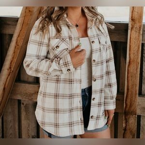 COPY - Fleece Thread and Supply Shacket - Size M